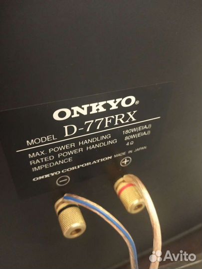 Акустические колонки onkyo d-77frx