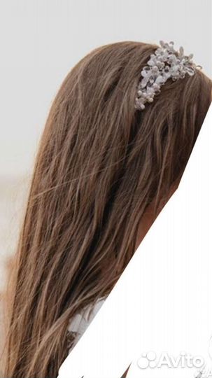 Ободок диадема (свадебная)