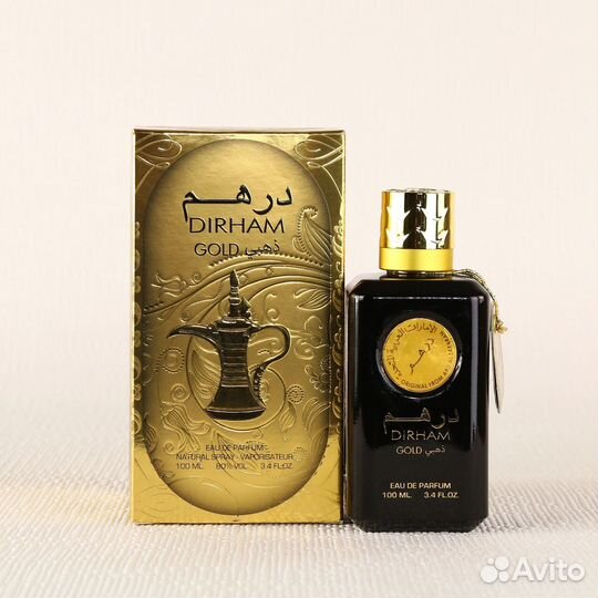 Dirham Oud, Gold, Wardi Ard Al Zaafaran 100ml