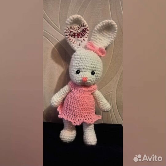 Зайчик ручной работы