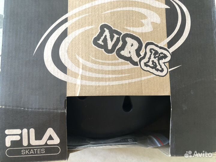 Шлем Fila, чёрный, размер 59