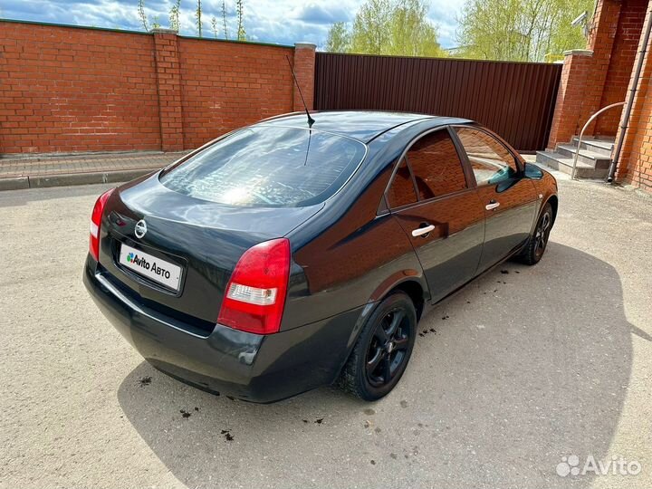 Nissan Primera 1.8 AT, 2007, 214 000 км