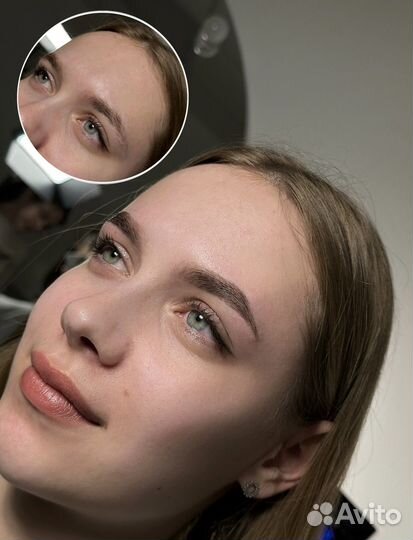 Оформление бровей