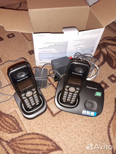 Телефоны стационарные Pansonic и Texet