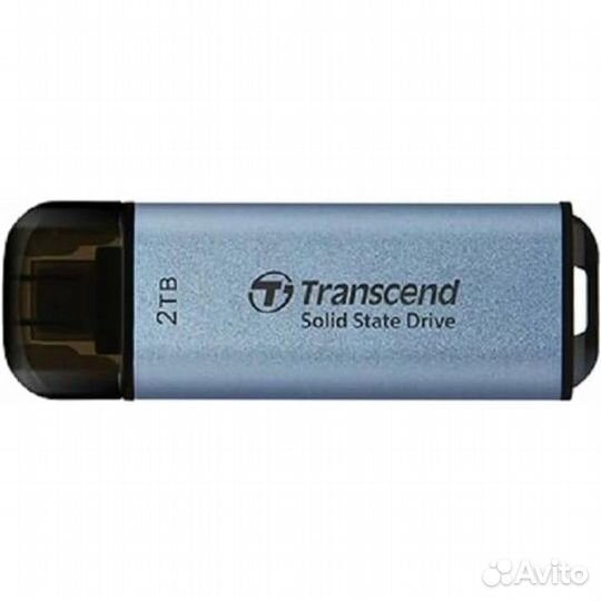 Transcend SSD external USB-C 2TB TS2tesd300C ESD300 голубой