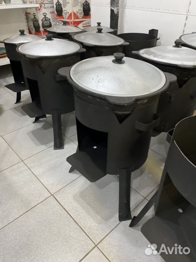 Казан чугунный 10л