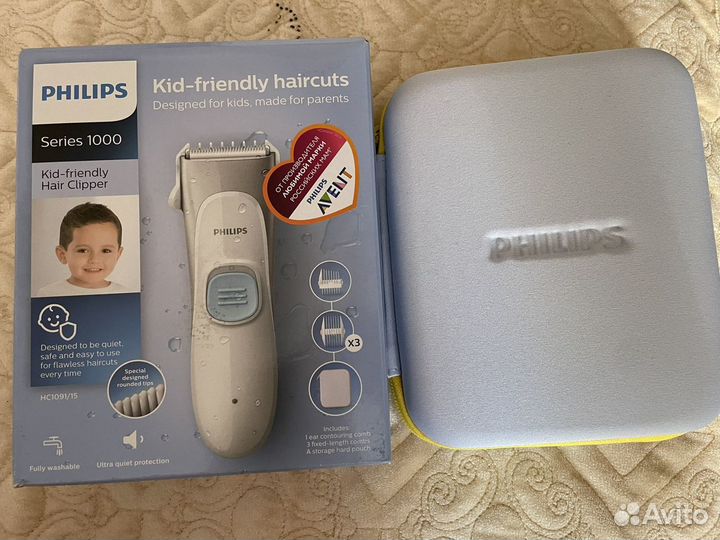 Машинка для стрижки волос philips новая