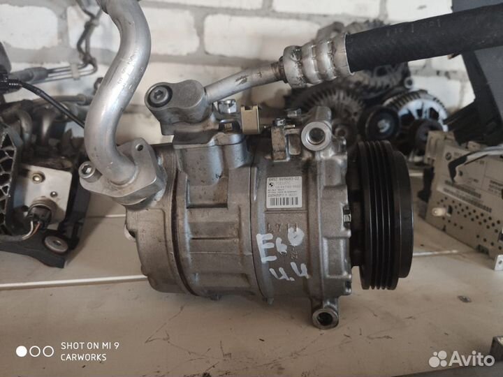 Компрессор кондиционера бмв e60,e39,e46,e90 4.4