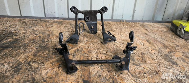 Honda cb600 2007-11 паук крепление фары