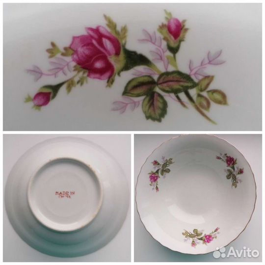 Салатник Тарелки Япония Польша гдр фарфор масленка