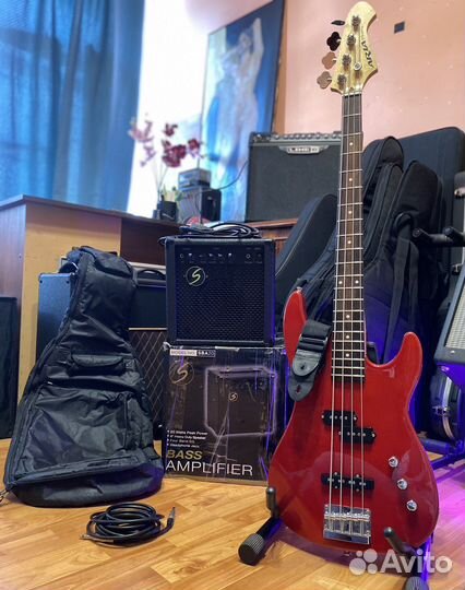 Бас Aria крутым комплектом или отдельно
