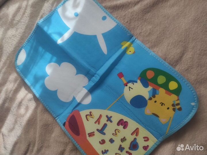 Коврик для коляски с сумочкой