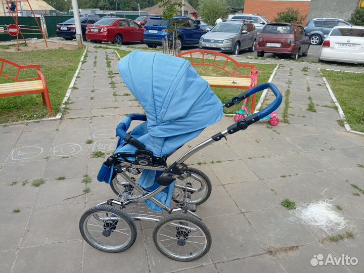 Детские коляски 2 в 1 с большими колесами