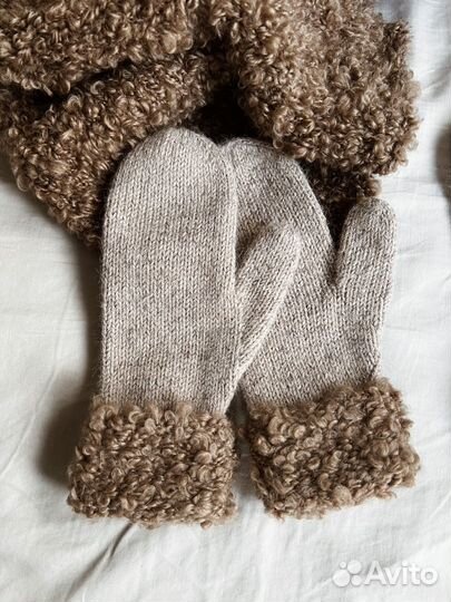 Варежки женские вязаные Pinterest