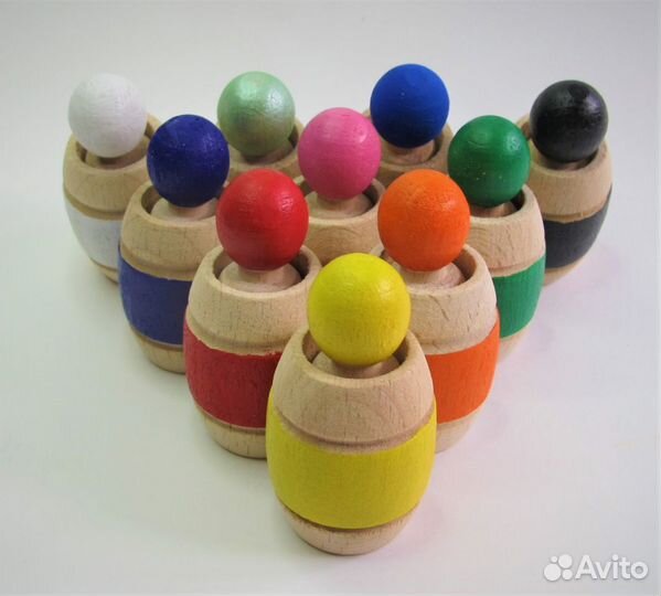 Сортер Гномики в бочонках