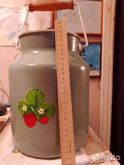 Баллон.8.л.молочник.раритет.алюминиевый
