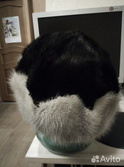 Берет норковый
