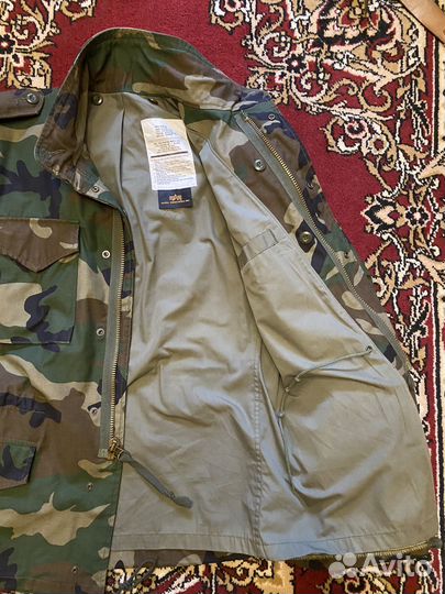 Курткa M-65 Alpha Industries