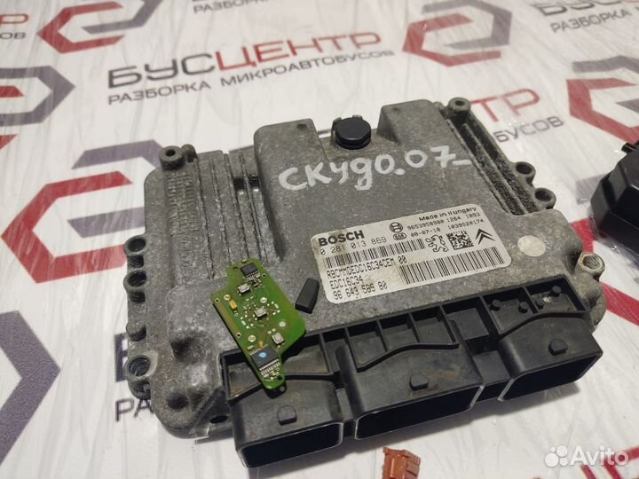 Блок управления двигателем 1.6 Фиат Скудо 07-16 г