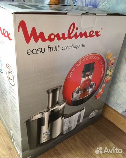 Соковыжималка moulinex JU610D10