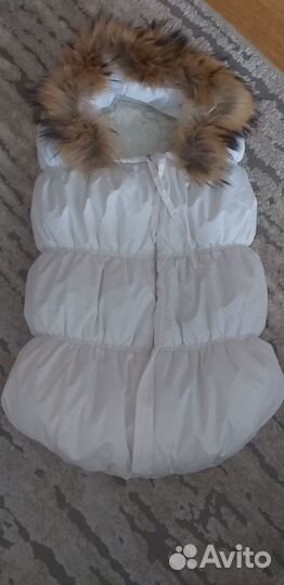 Зимний конверт в коляску