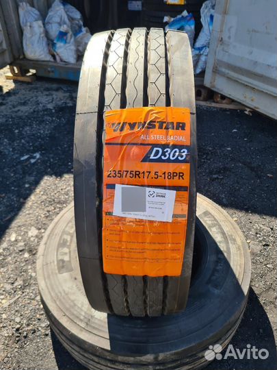 Грузовые шины 235/75 R17.5 wynstar