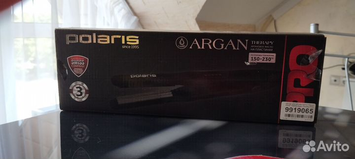 Плойка гофре polaris arganum pro
