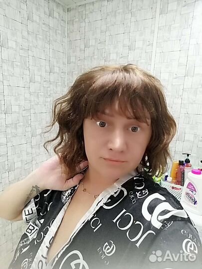 Парик из натуральных волос новый