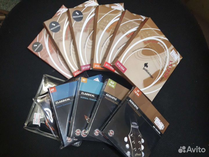 Струны для акустической и классической гитары
