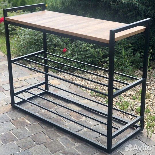 Обувница в стиле лофт