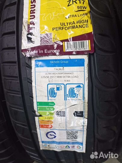 Taurus High Performance 225/50 R17 98W