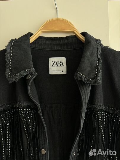 Джинсовая куртка zara