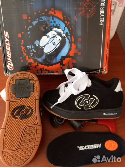 Роликовые кроссовки heelys