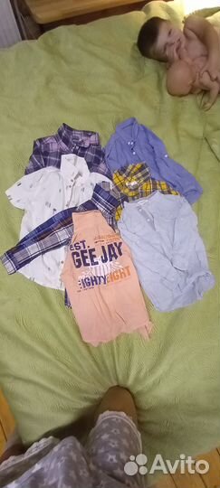 Пакет рубашек на мальчика на 3годика