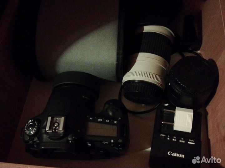 Фотоаппарат canon 60d и разные объективы