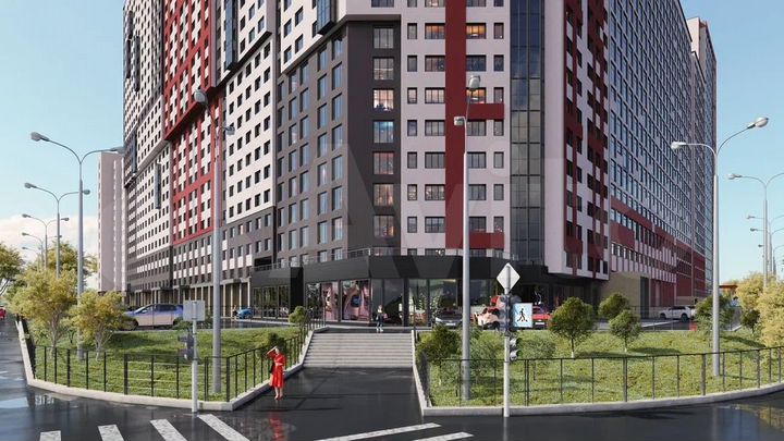 2-к. квартира, 34,9 м², 17/25 эт.