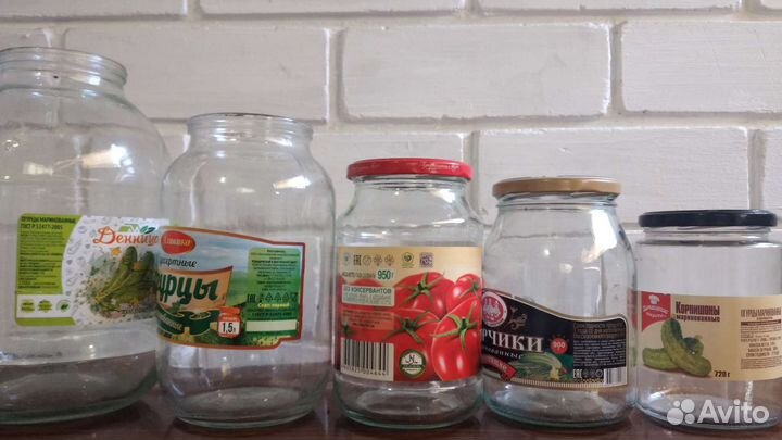 Банки стеклянные