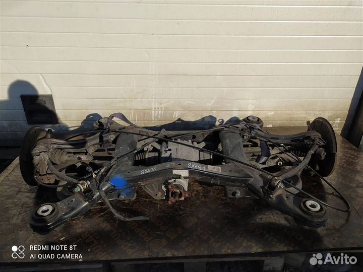 Балка задняя мост подрамник в сборе MB ML W164 мл