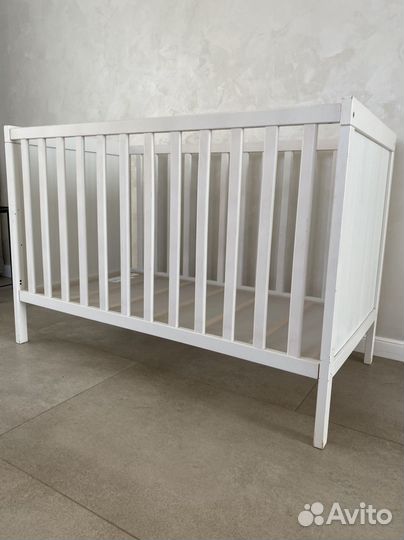Детская кроватка IKEA сундвик