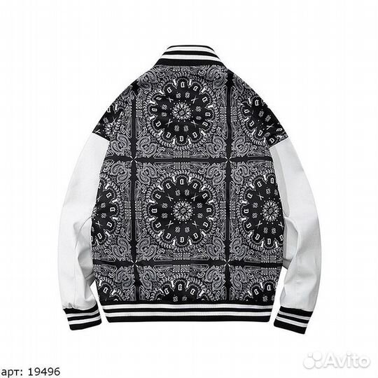 Бомбер бандана Черный