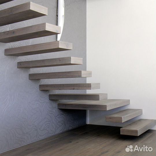 Консольная лестница / Парящая лестница