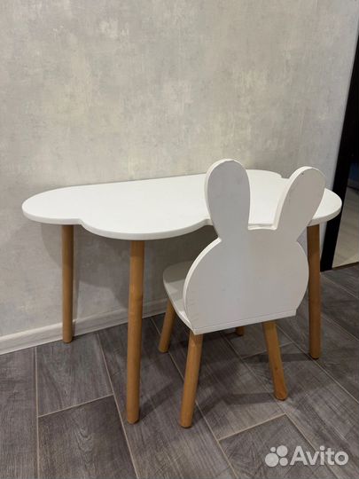 Детский стол и стул happy baby