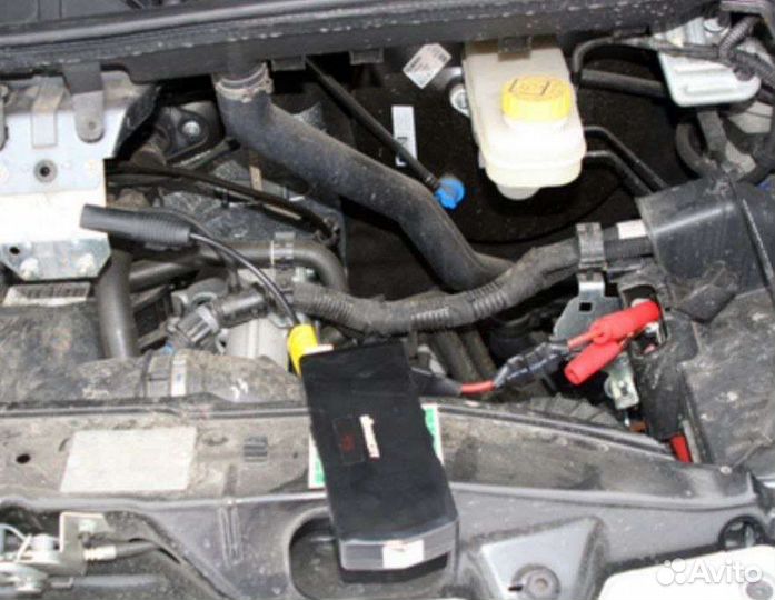 Запустить прикурить автомобиль