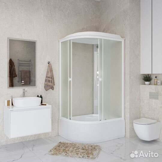 Душ.каб. Niagara Promo P110/80/40R/MT (1100х800х2