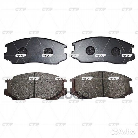 GK0571 колодки дисковые передние Mitsubishi La