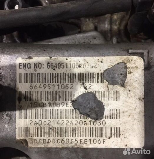 Двигатель Ssang Yong actyon 2.0d