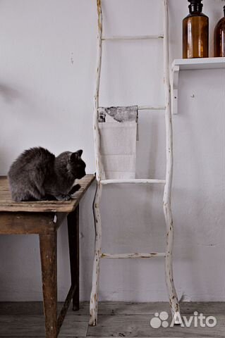 Лесенка вешалка интерьерная декоративная