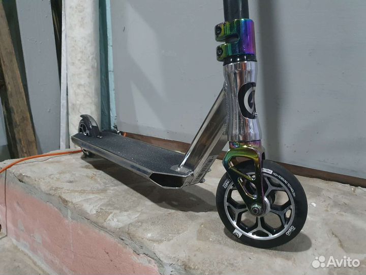 Самокат трюковой Oxelo Freestyle MF 3.6 V5 (титан)