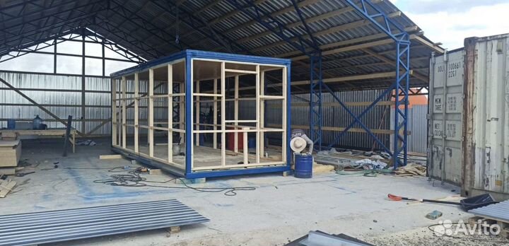 Бытовки строительные с усилением