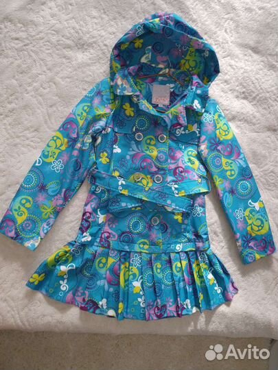 Плащ для девочки 134